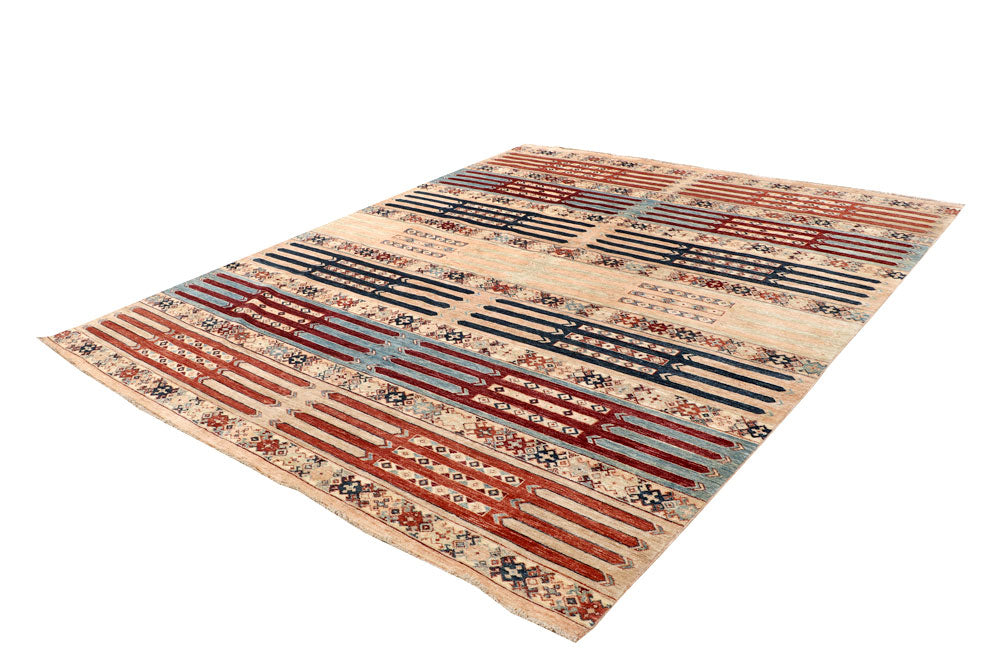 Multi Colored Ziegler 8' 2 x 9' 10 - No. 64769 - ALRUG Rug Store