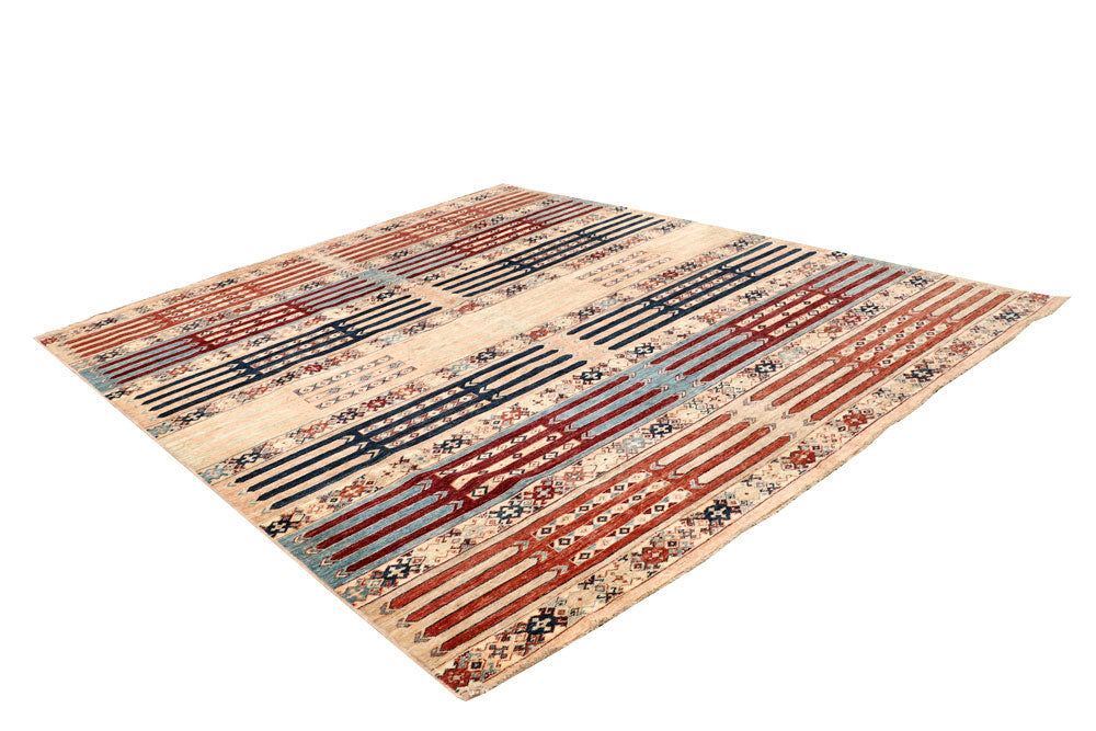 Multi Colored Ziegler 8' 2 x 9' 10 - No. 64769 - ALRUG Rug Store
