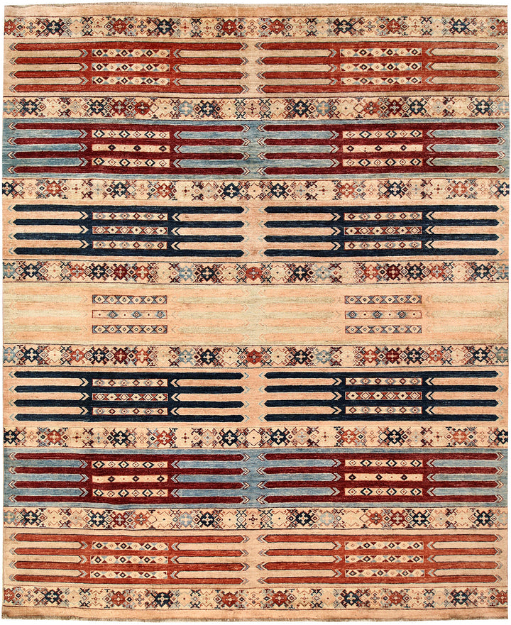 Multi Colored Ziegler 8' 2 x 9' 10 - No. 64769 - ALRUG Rug Store