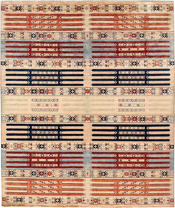 Multi Colored Ziegler 8' 3 x 9' 9 - No. 64771 - ALRUG Rug Store