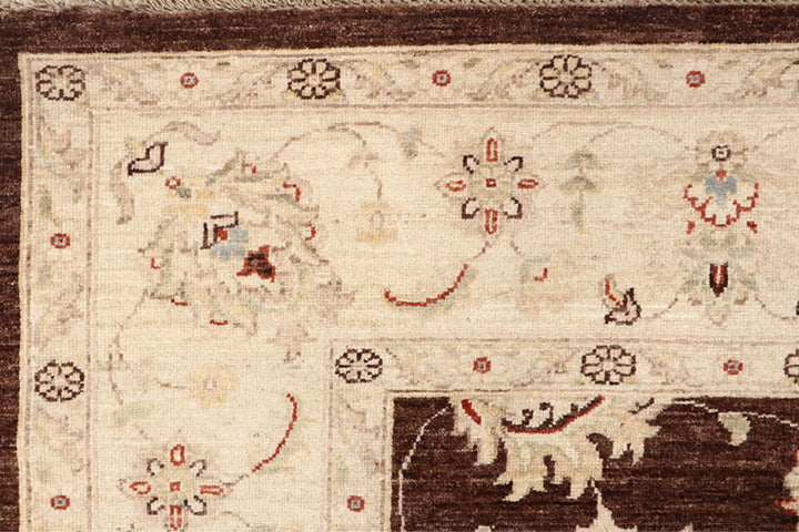 Saddle Brown Ziegler 7'  10" x 9'  9" - No. QA62856