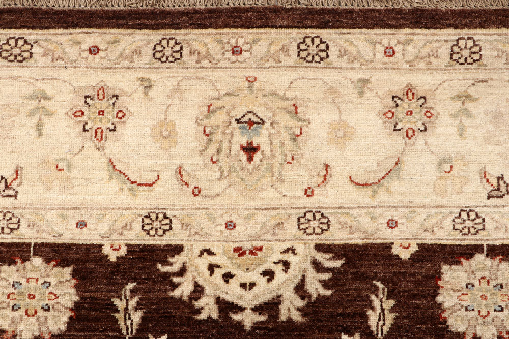 Saddle Brown Ziegler 7' 10 x 9' 9 - No. 64772 - ALRUG Rug Store