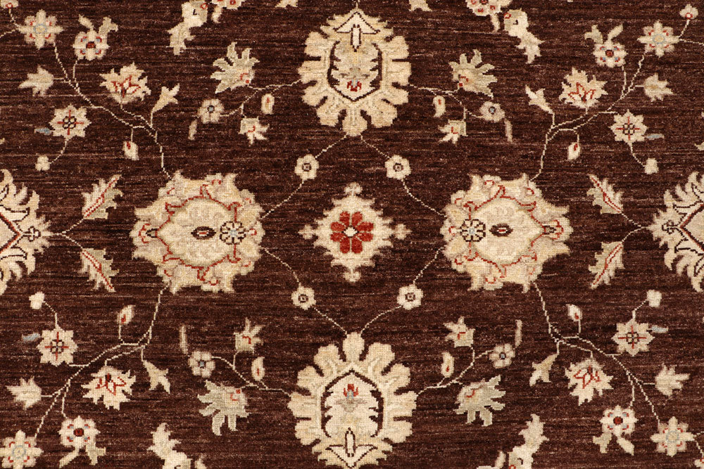Saddle Brown Ziegler 7' 10 x 9' 9 - No. 64772 - ALRUG Rug Store