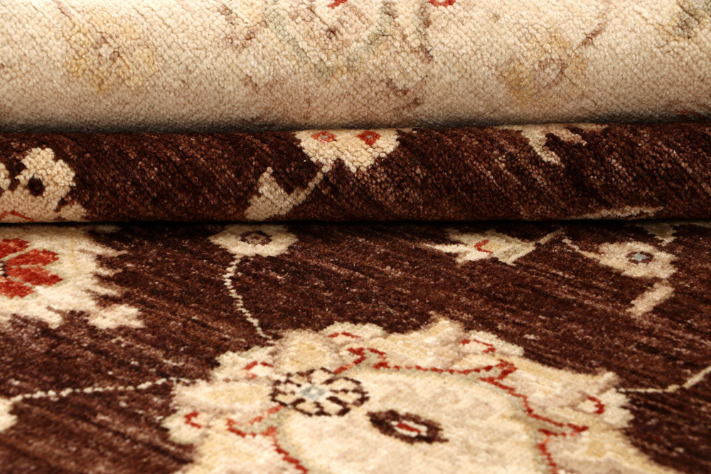 Saddle Brown Ziegler 7' 10 x 9' 9 - No. 64772 - ALRUG Rug Store