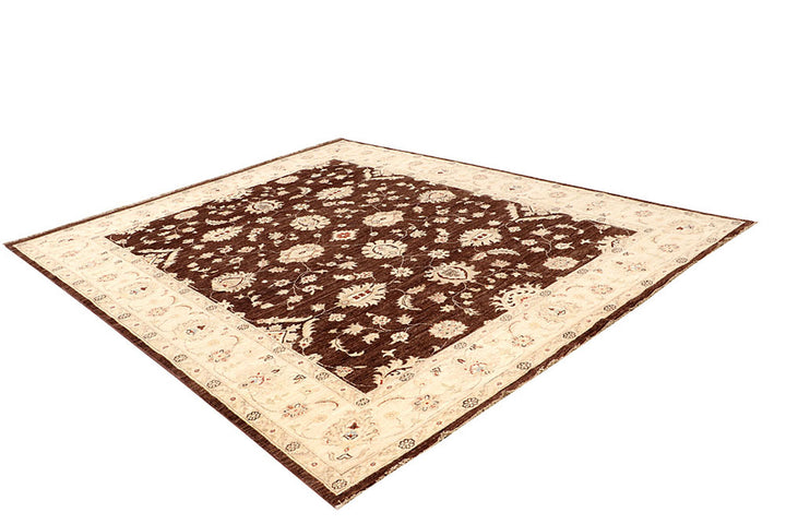 Saddle Brown Ziegler 7'  10" x 9'  9" - No. QA62856