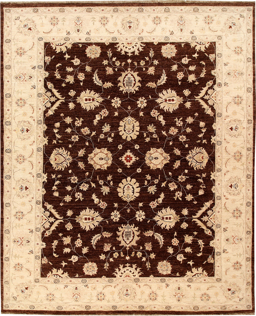 Saddle Brown Ziegler 7' 10 x 9' 9 - No. 64772 - ALRUG Rug Store