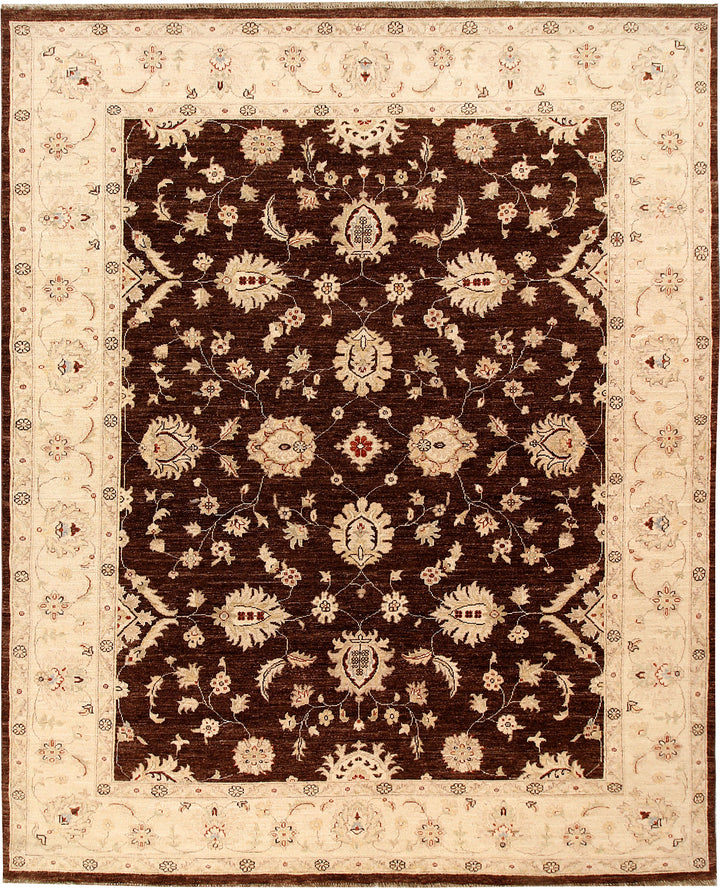 Saddle Brown Ziegler 7' 10 x 9' 9 - No. 64772 - ALRUG Rug Store