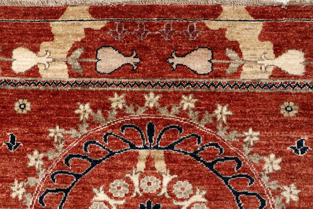 Saddle Brown Ziegler 8' 1 x 9' 9 - No. 64775 - ALRUG Rug Store