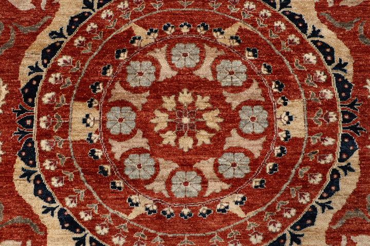 Saddle Brown Ziegler 8' 1 x 9' 9 - No. 64775 - ALRUG Rug Store