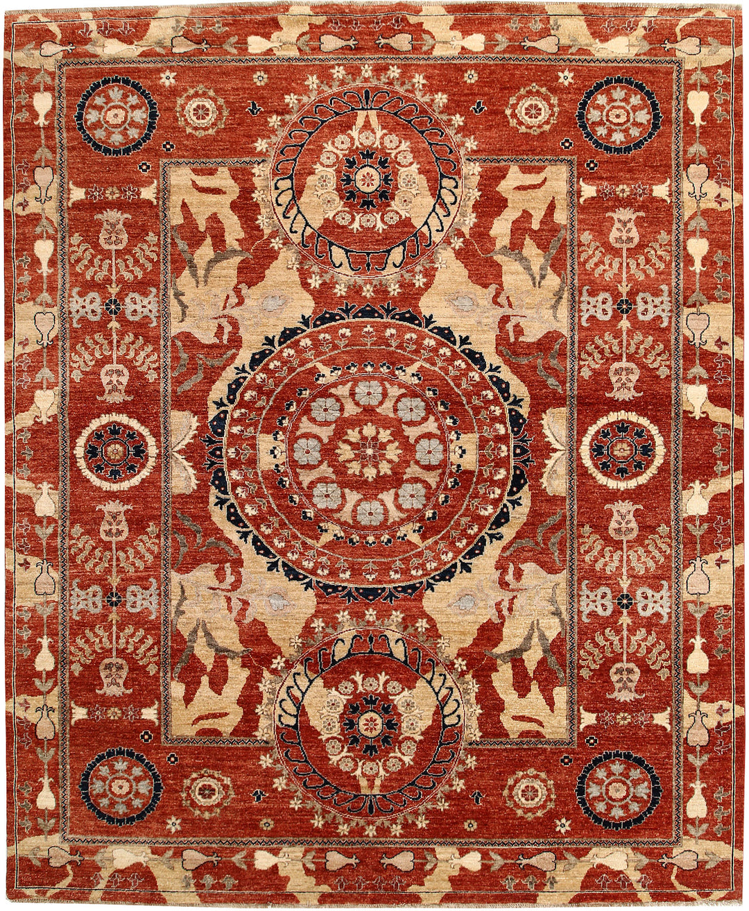 Saddle Brown Ziegler 8' 1 x 9' 9 - No. 64775 - ALRUG Rug Store