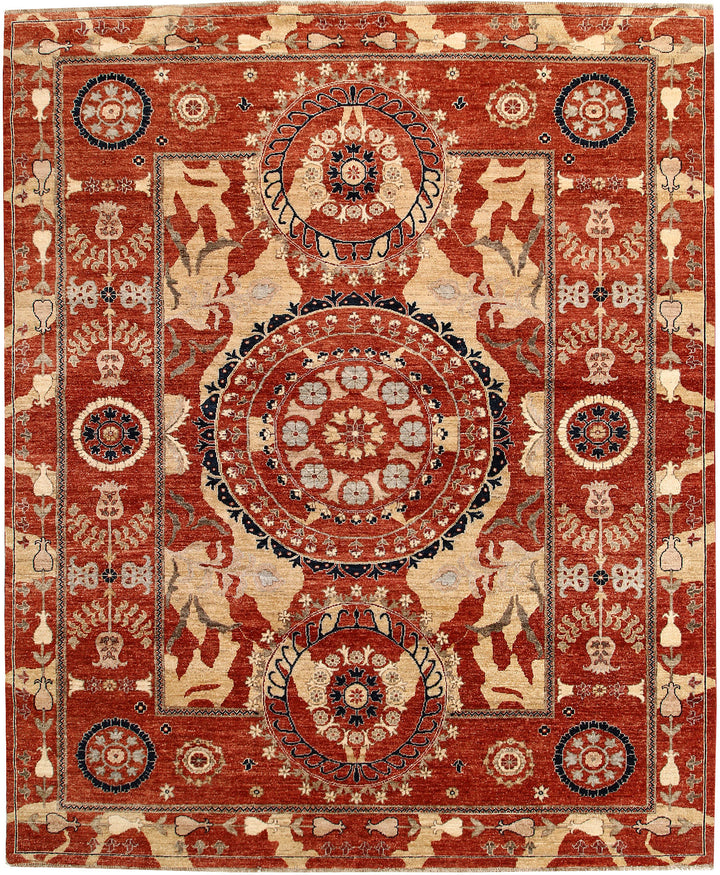 Saddle Brown Ziegler 8' 1 x 9' 9 - No. 64775 - ALRUG Rug Store