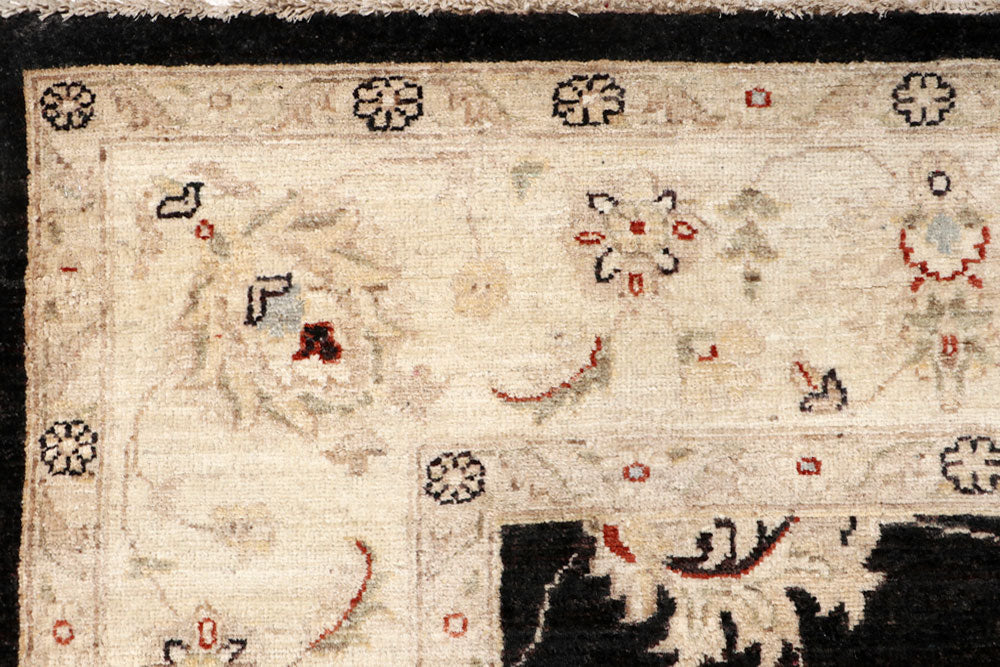 Black Ziegler 7' 11 x 9' 11 - No. 64778 - ALRUG Rug Store