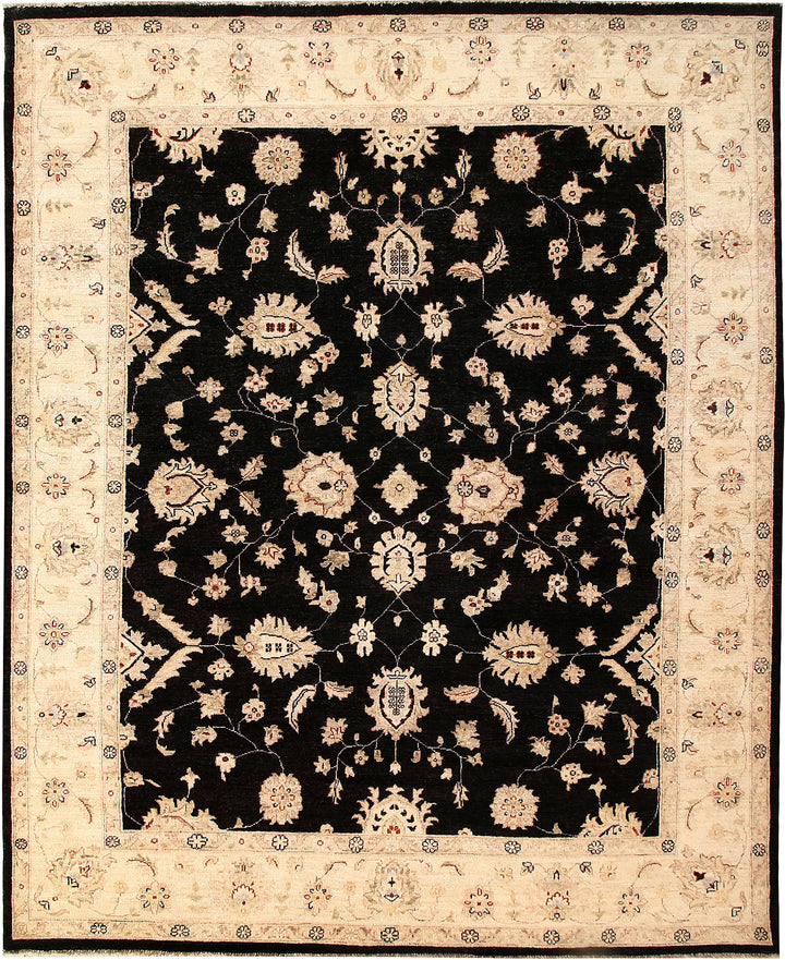 Black Ziegler 7' 11 x 9' 11 - No. 64778 - ALRUG Rug Store