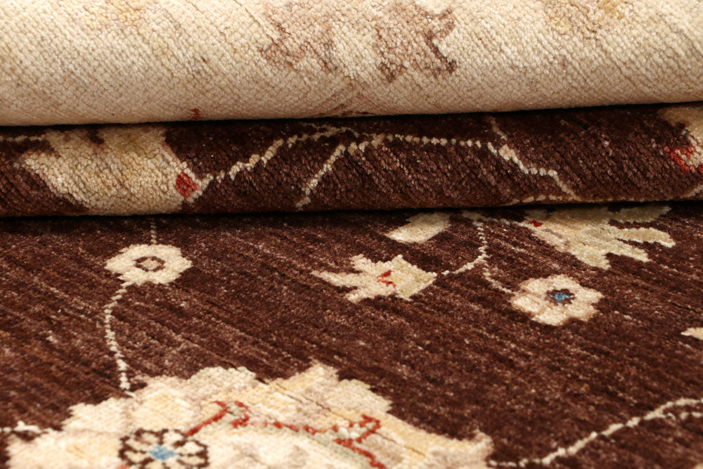 Saddle Brown Ziegler 8' 2 x 10' 2 - No. 64779 - ALRUG Rug Store