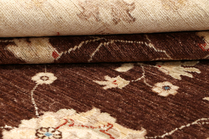 Saddle Brown Ziegler 8' 2 x 10' 2 - No. 64779 - ALRUG Rug Store