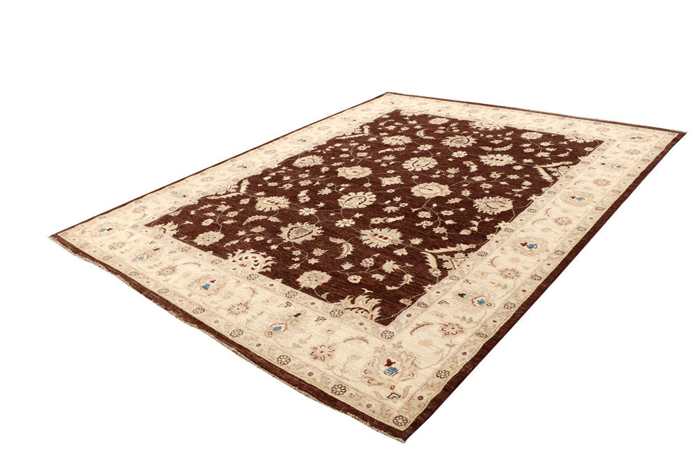 Saddle Brown Ziegler 8' 2 x 10' 2 - No. 64779 - ALRUG Rug Store