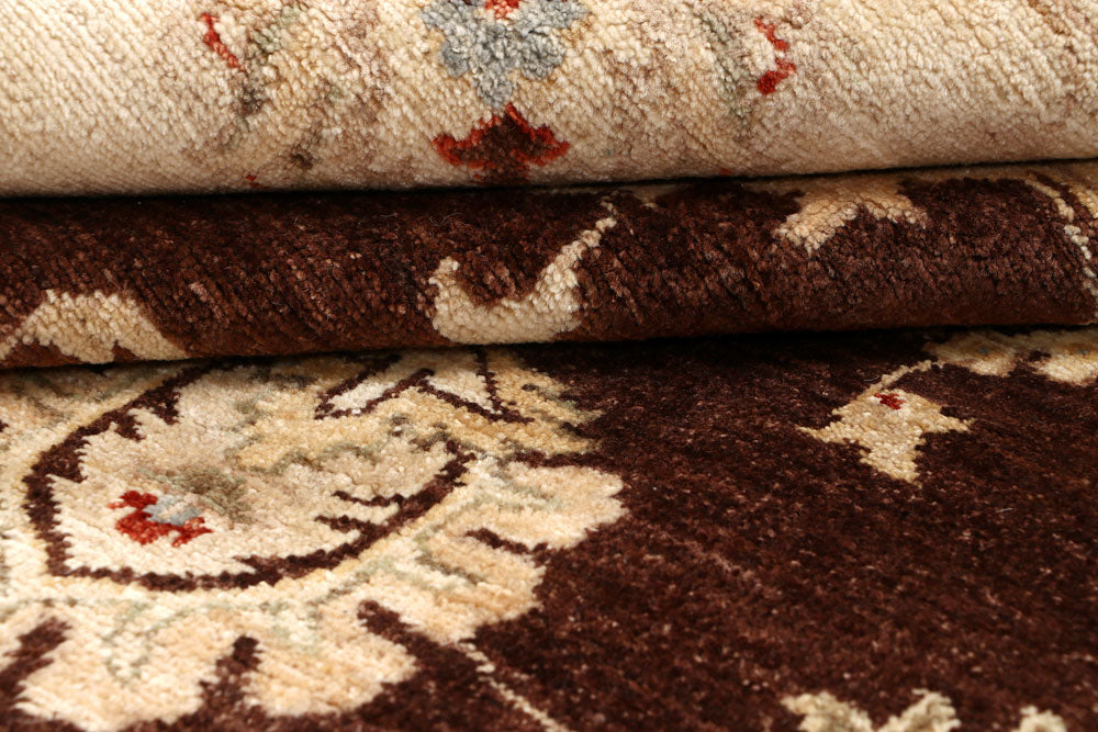 Saddle Brown Ziegler 8' x 9' 10 - No. 64780 - ALRUG Rug Store