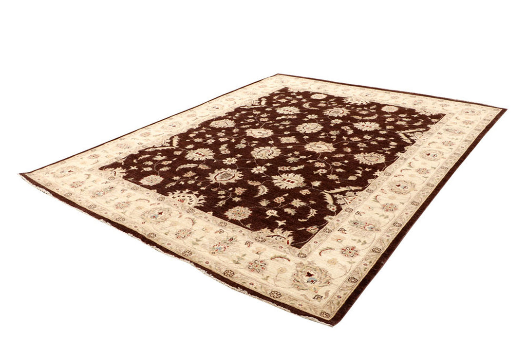 Saddle Brown Ziegler 8'  x" 9'  10" - No. QA60322