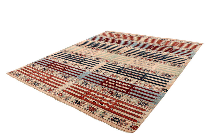 Multi Colored Ziegler 8' 2 x 9' 7 - No. 64781 - ALRUG Rug Store