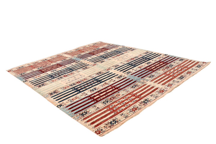 Multi Colored Ziegler 8' 2 x 9' 7 - No. 64781 - ALRUG Rug Store