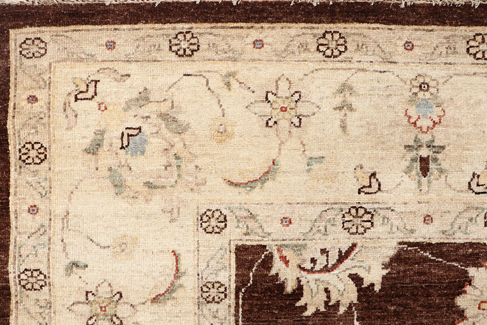 Saddle Brown Ziegler 8' x 9' 10 - No. 64782 - ALRUG Rug Store