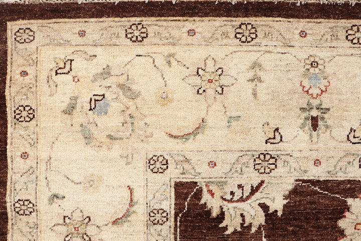 Saddle Brown Ziegler 8'  x" 9'  10" - No. QA41124