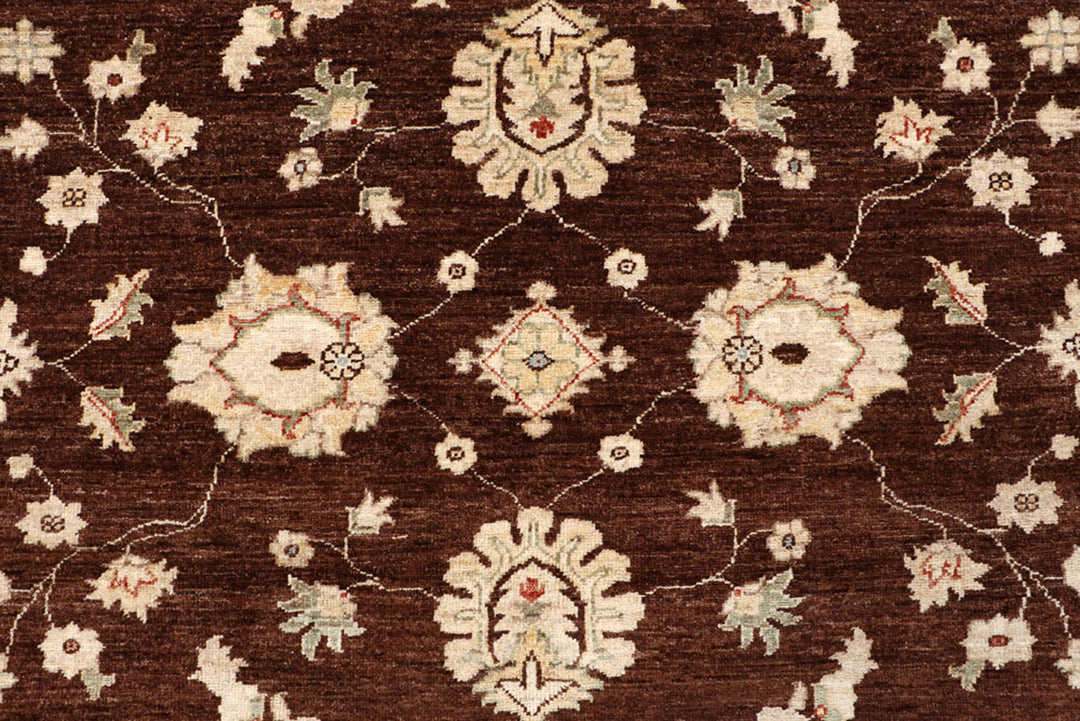 Saddle Brown Ziegler 8'  x" 9'  10" - No. QA41124