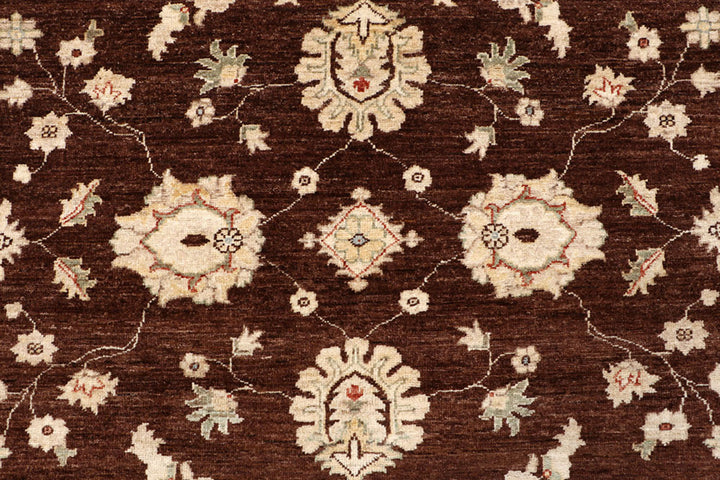 Saddle Brown Ziegler 8'  x" 9'  10" - No. QA41124