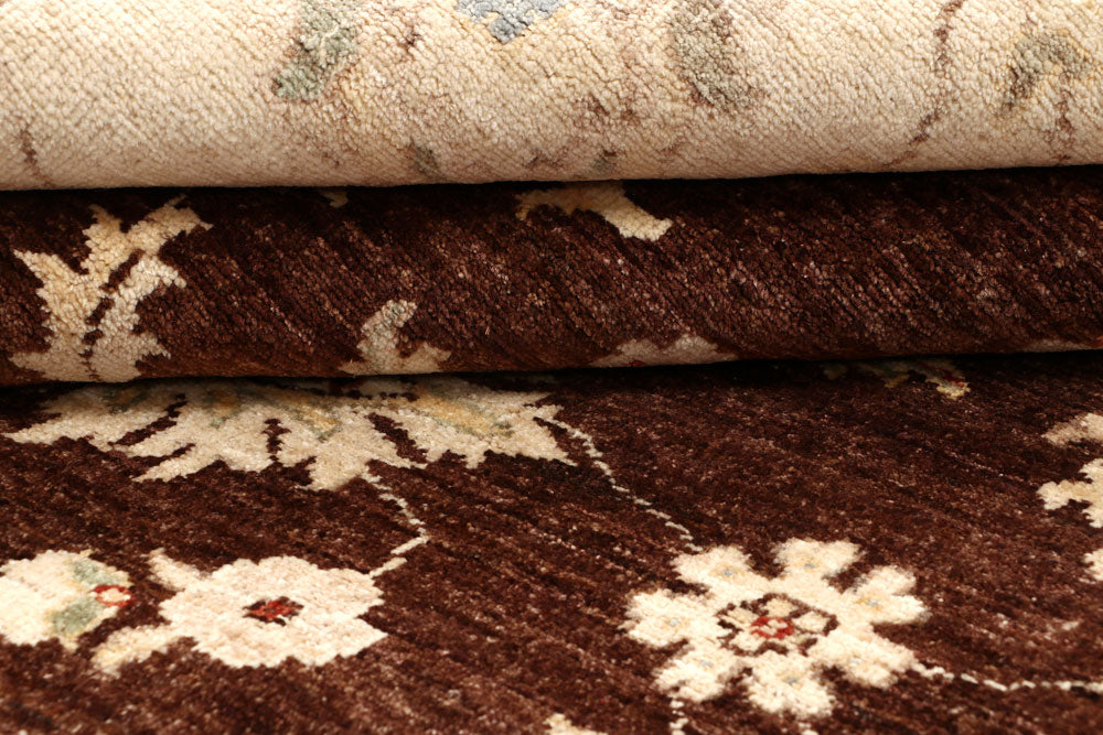 Saddle Brown Ziegler 8' x 9' 10 - No. 64782 - ALRUG Rug Store