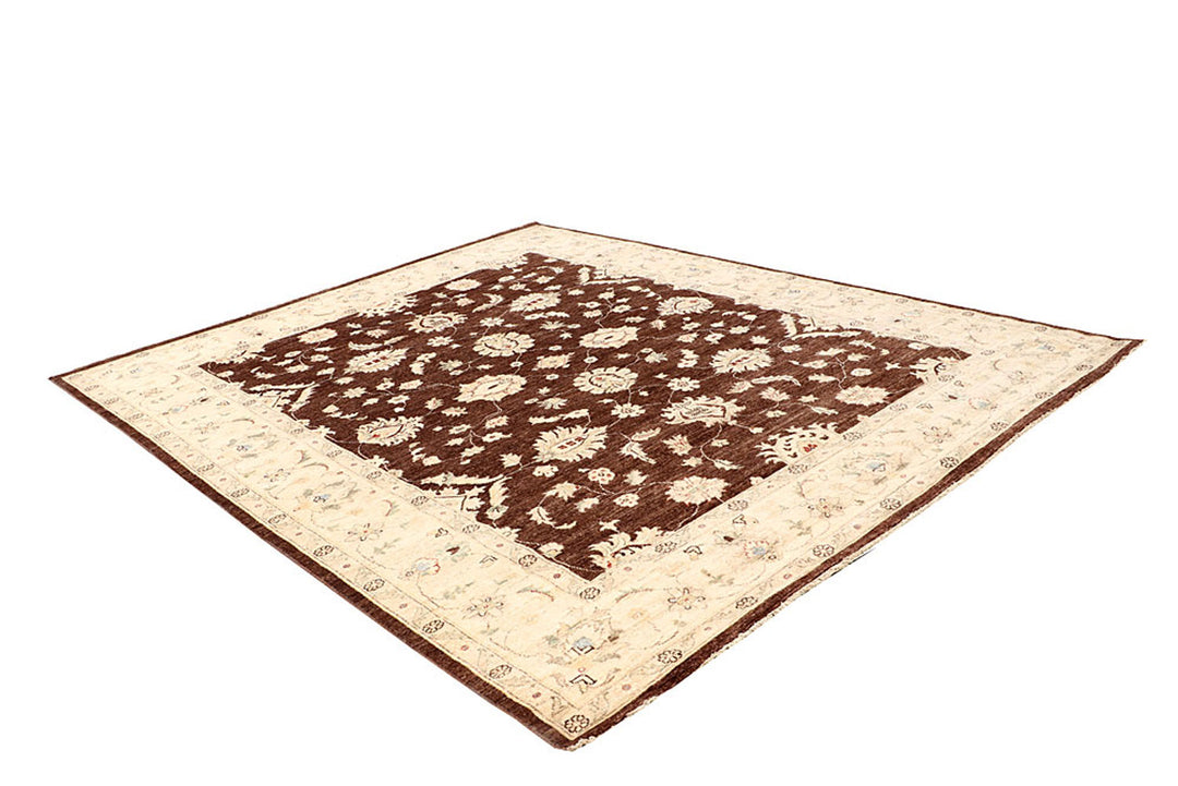 Saddle Brown Ziegler 8'  x" 9'  10" - No. QA41124