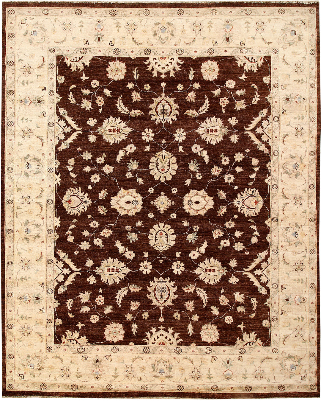 Saddle Brown Ziegler 8' x 9' 10 - No. 64782 - ALRUG Rug Store