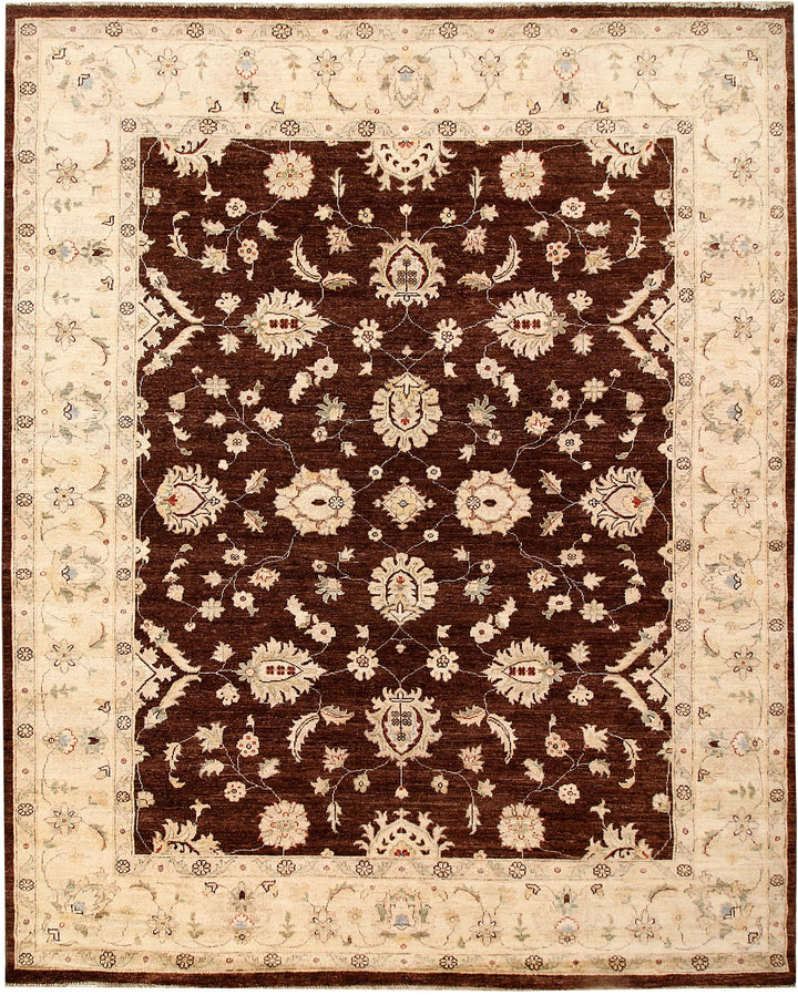 Saddle Brown Ziegler 8'  x" 9'  10" - No. QA41124