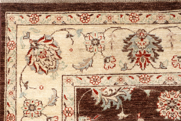 Saddle Brown Ziegler 7' 7 x 9' 7 - No. 64783 - ALRUG Rug Store