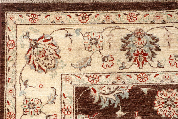 Saddle Brown Ziegler 7'  7" x 9'  7" - No. QA98871