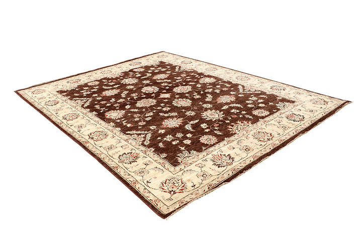 Saddle Brown Ziegler 7' 7 x 9' 7 - No. 64783 - ALRUG Rug Store