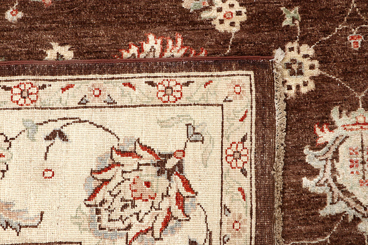 Saddle Brown Ziegler 7' 7 x 9' 7 - No. 64783 - ALRUG Rug Store