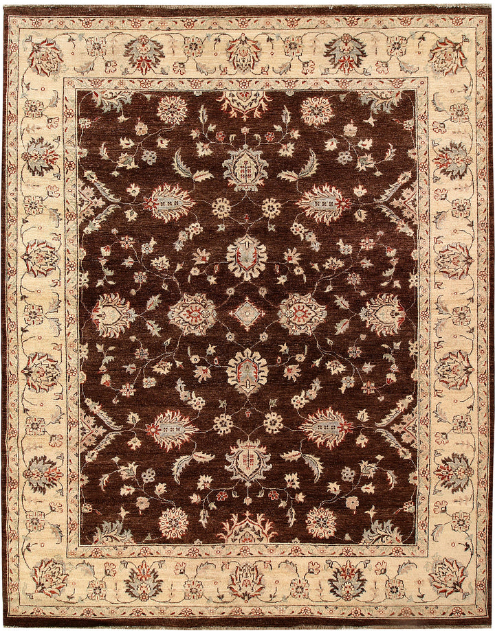 Saddle Brown Ziegler 7'  7" x 9'  7" - No. QA98871