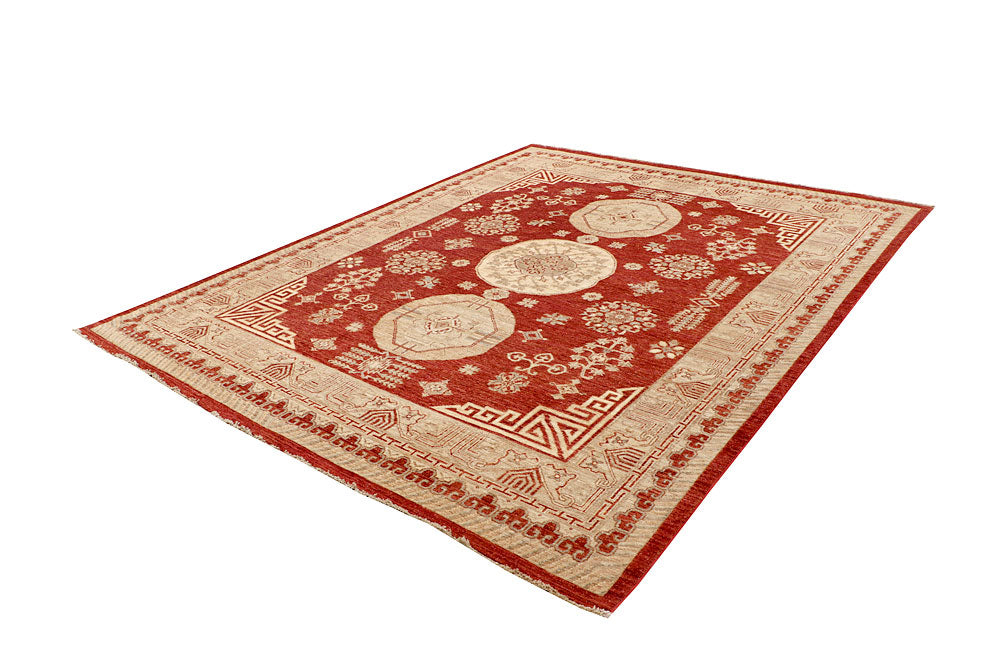 Chocolate Ziegler 7' 9 x 9' 9 - No. 64784 - ALRUG Rug Store