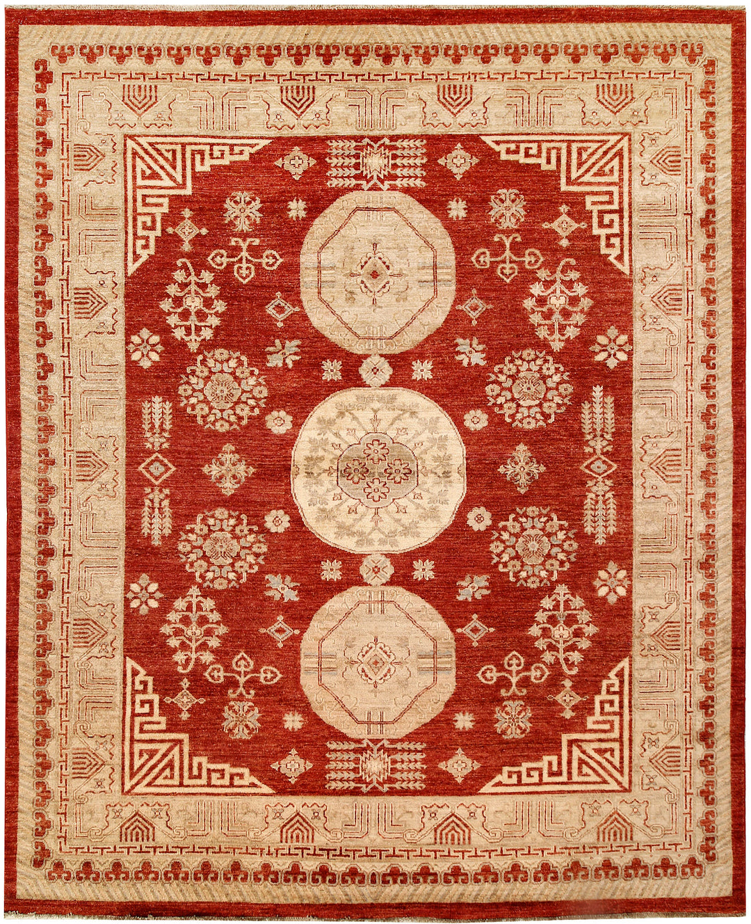 Chocolate Ziegler 7' 9 x 9' 9 - No. 64784 - ALRUG Rug Store