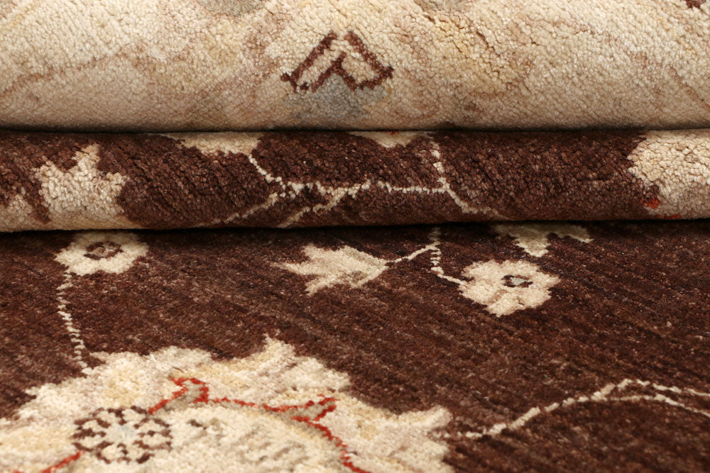 Saddle Brown Ziegler 7' 11 x 10' - No. 64785 - ALRUG Rug Store