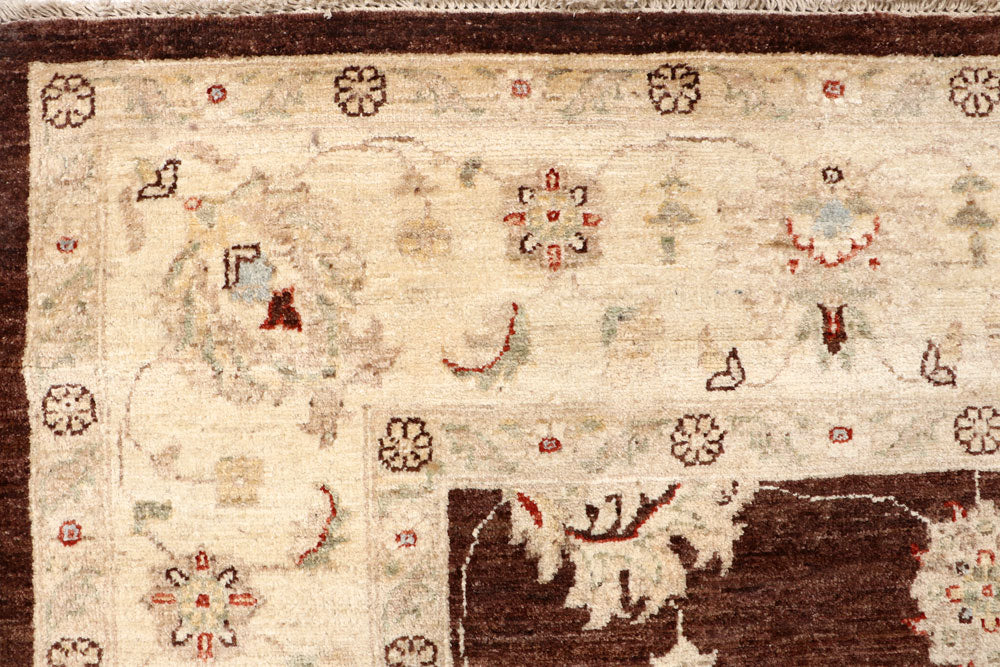 Saddle Brown Ziegler 7' 10 x 9' 9 - No. 64788 - ALRUG Rug Store