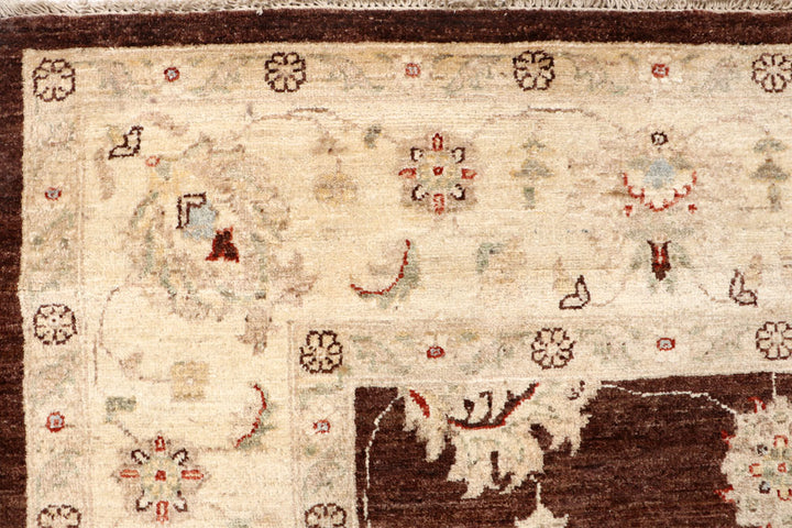 Saddle Brown Ziegler 7' 10 x 9' 9 - No. 64788 - ALRUG Rug Store