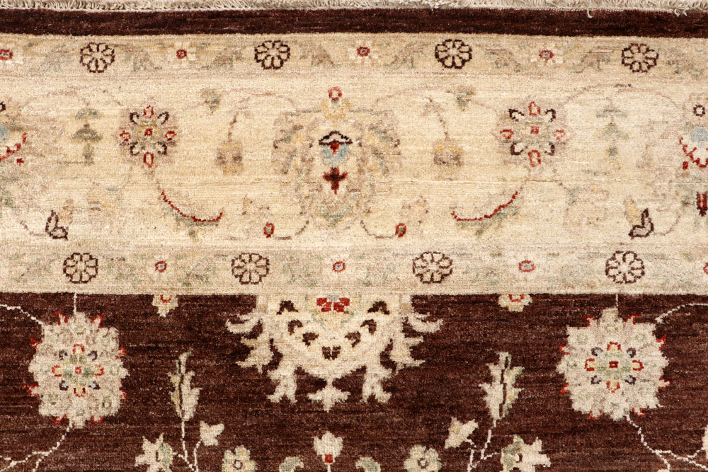 Saddle Brown Ziegler 7' 10 x 9' 9 - No. 64788 - ALRUG Rug Store