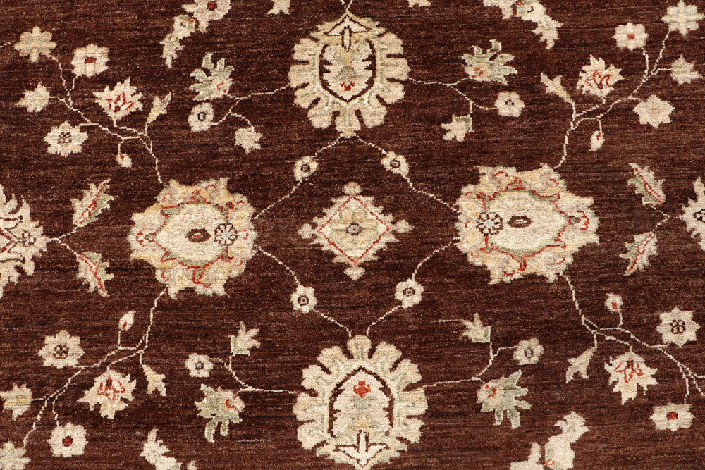 Saddle Brown Ziegler 7' 10 x 9' 9 - No. 64788 - ALRUG Rug Store