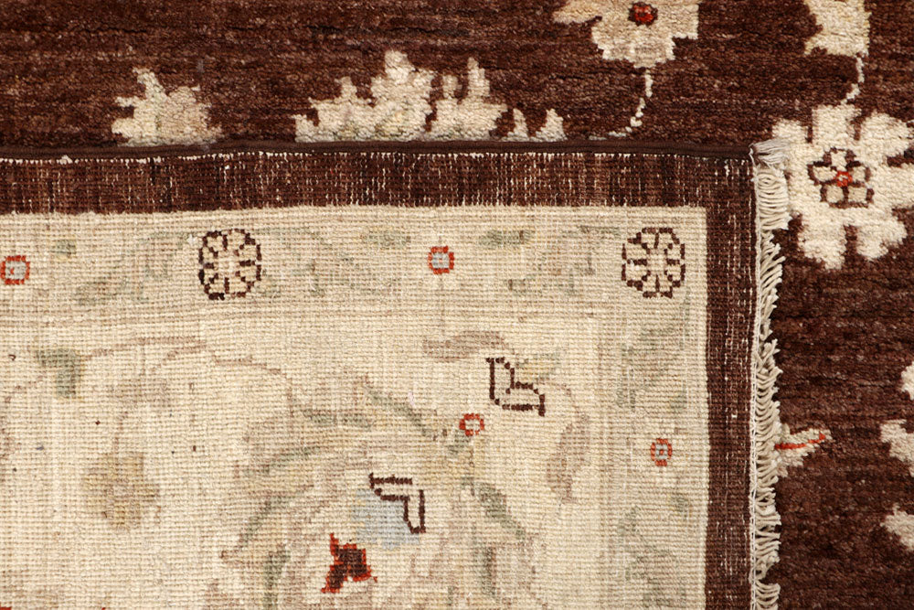 Saddle Brown Ziegler 7' 10 x 9' 9 - No. 64788 - ALRUG Rug Store