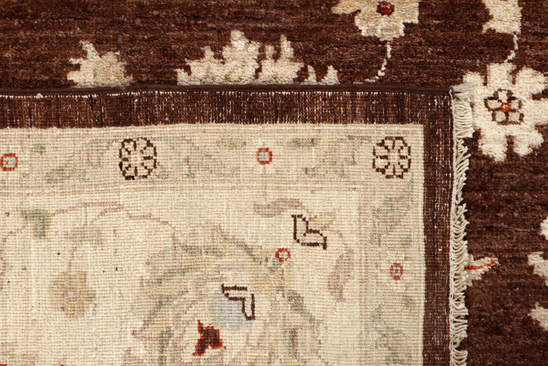 Saddle Brown Ziegler 7'  10" x 9'  9" - No. QA18208