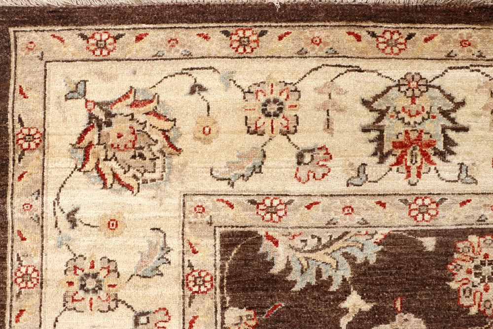 Saddle Brown Ziegler 8' 1 x 9' 9 - No. 64789 - ALRUG Rug Store