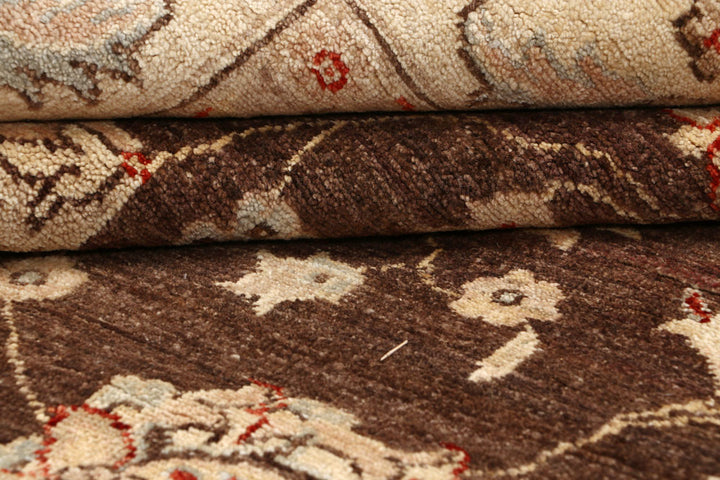 Saddle Brown Ziegler 8' 1 x 9' 9 - No. 64789 - ALRUG Rug Store