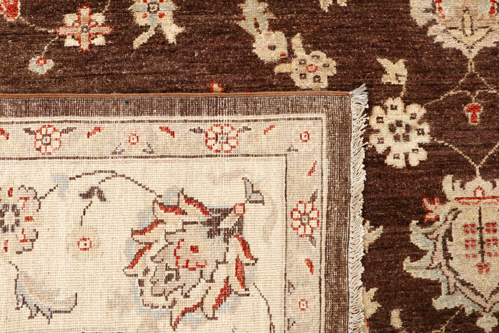 Saddle Brown Ziegler 8' 1 x 9' 9 - No. 64789 - ALRUG Rug Store