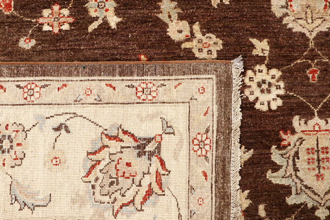 Saddle Brown Ziegler 8'  1" x 9'  9" - No. QA91924